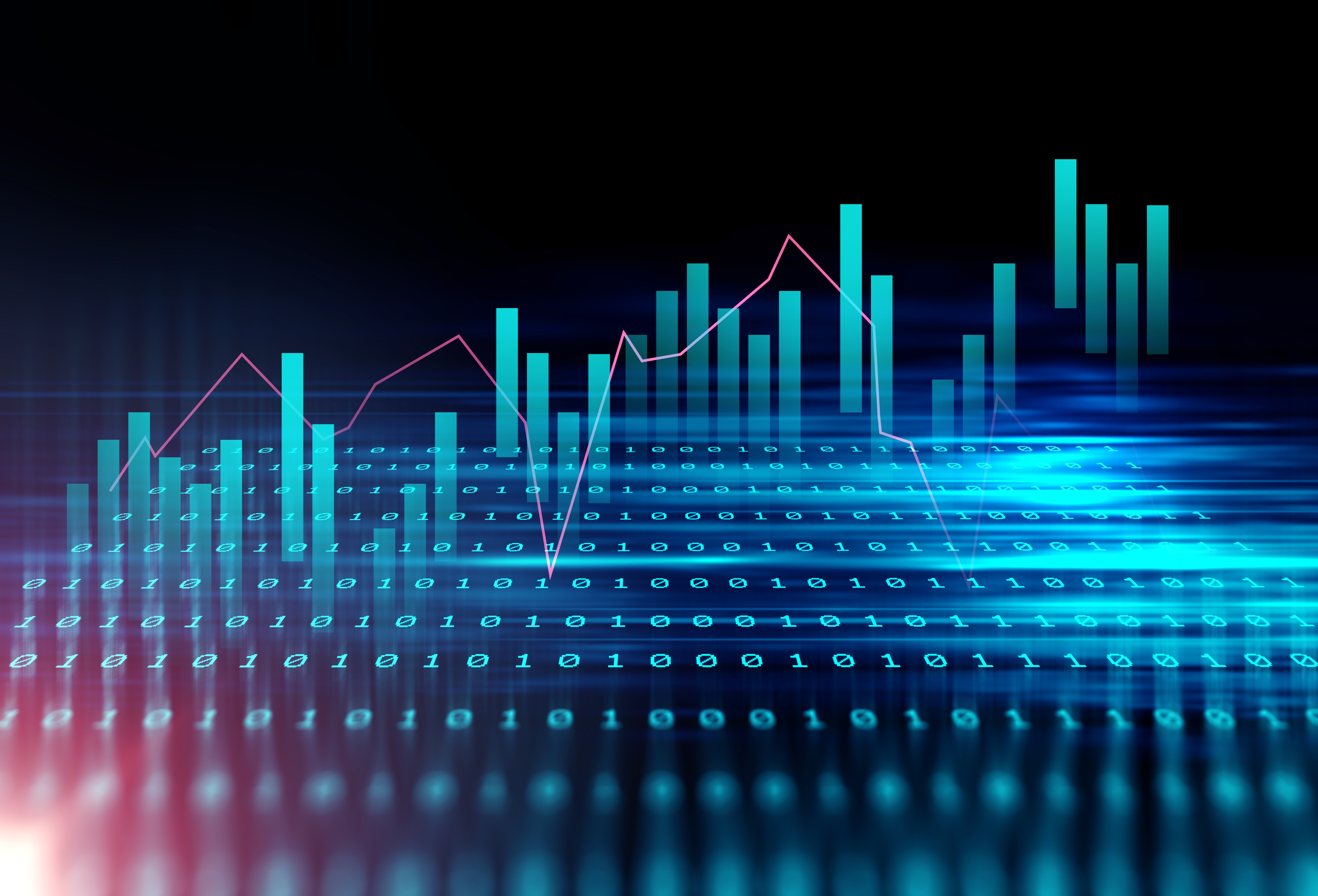 technical financial graph on technology abstract background | BankingHub