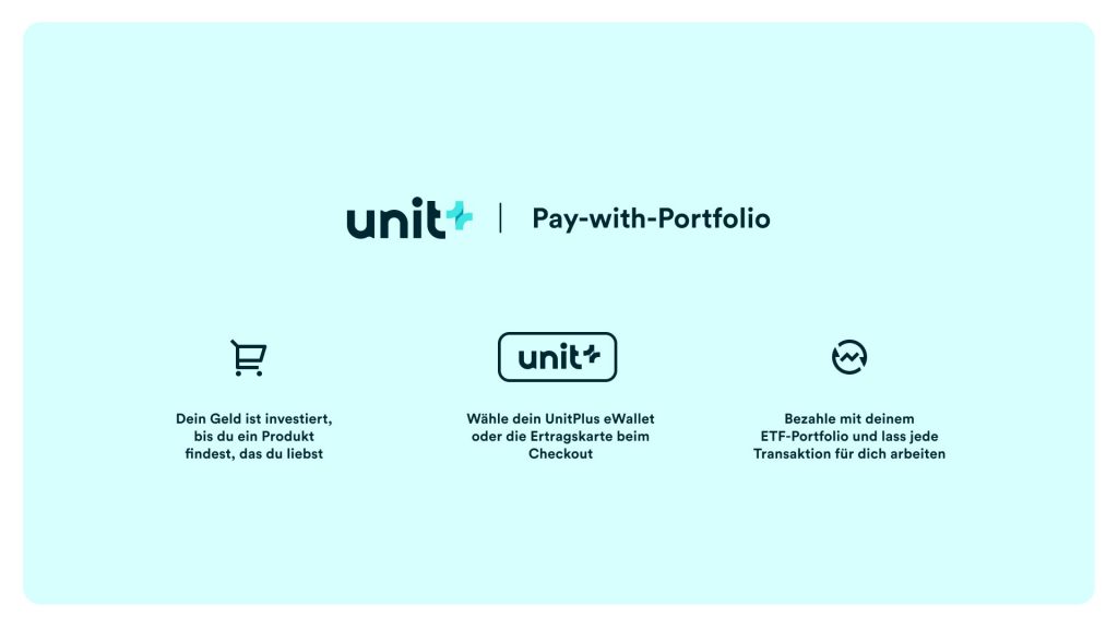 FinTech UnitPlus: Mit Portfolio zahlen