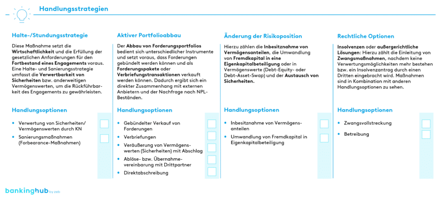 NPL-Quote: Handlungsoptionen für die Erreichung der NPE-Ziele