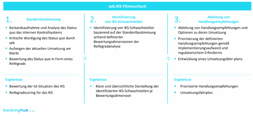 Internes Kontrollsystem: zeb.IKS-Fitnesscheck
