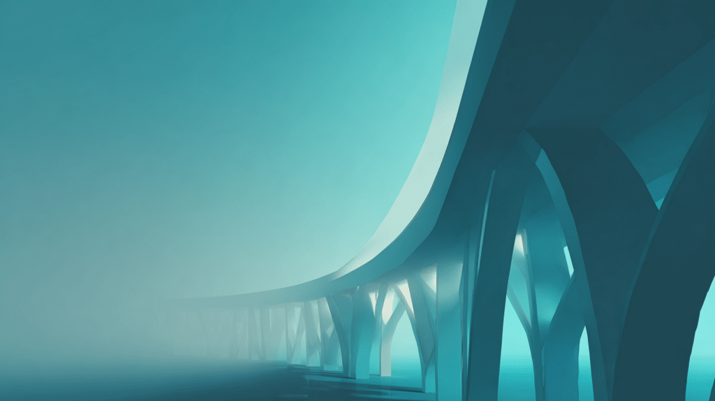 Brücke als Symbol für das Thema der Regionalbankenstudie 2026: Zwischen Normalisierung und Neuaufbruch